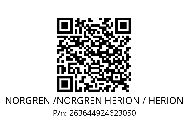   NORGREN /NORGREN HERION / HERION 263644924623050