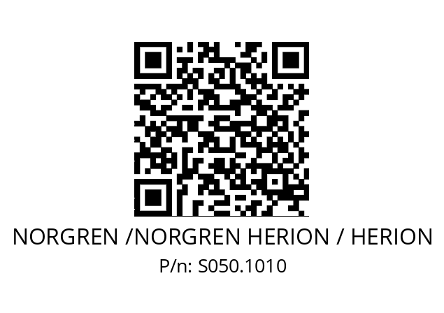   NORGREN /NORGREN HERION / HERION S050.1010