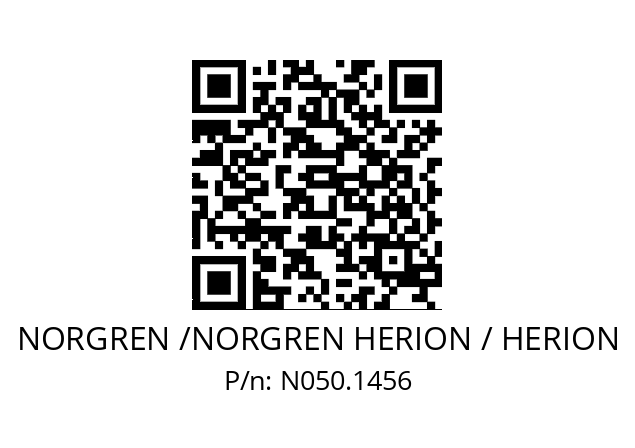   NORGREN /NORGREN HERION / HERION N050.1456