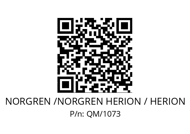   NORGREN /NORGREN HERION / HERION QM/1073