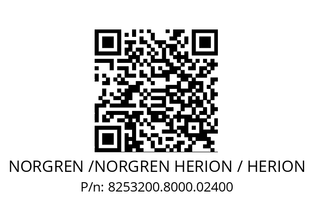   NORGREN /NORGREN HERION / HERION 8253200.8000.02400