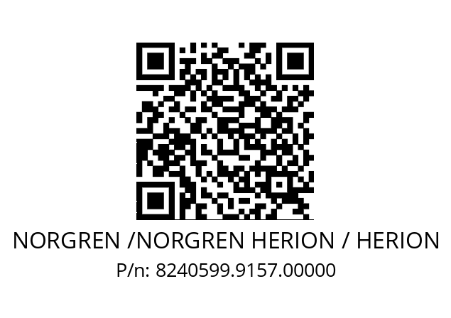   NORGREN /NORGREN HERION / HERION 8240599.9157.00000