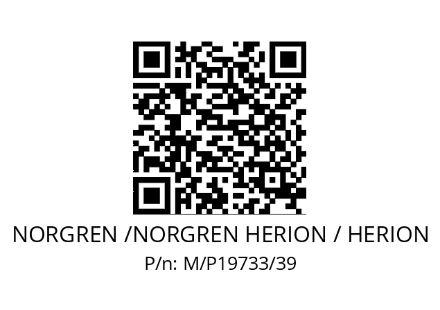 Nut  NORGREN /NORGREN HERION / HERION M/P19733/39