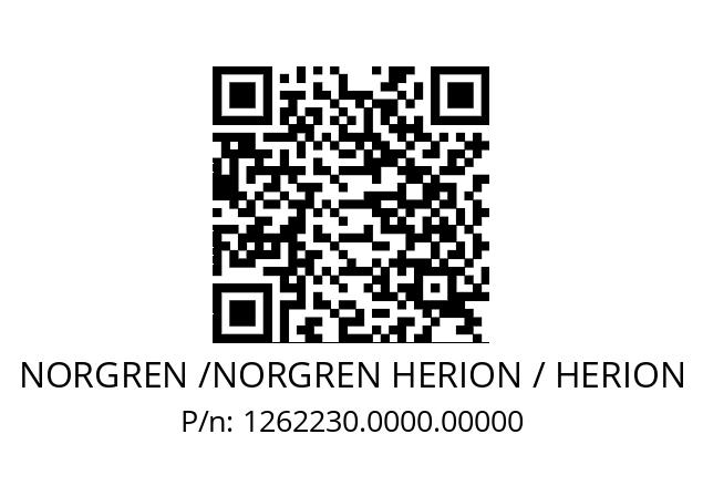   NORGREN /NORGREN HERION / HERION 1262230.0000.00000