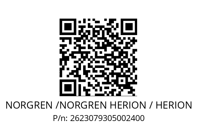   NORGREN /NORGREN HERION / HERION 2623079305002400