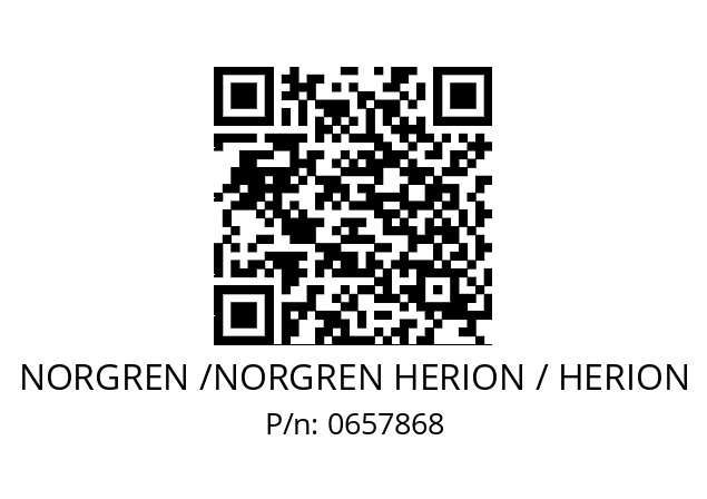   NORGREN /NORGREN HERION / HERION 0657868