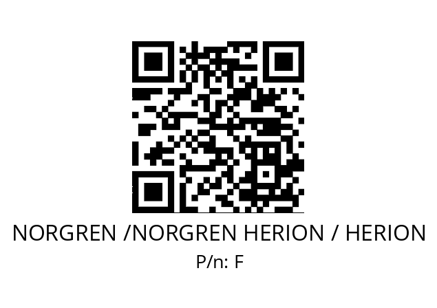   NORGREN /NORGREN HERION / HERION F