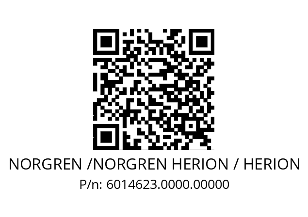   NORGREN /NORGREN HERION / HERION 6014623.0000.00000