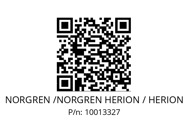   NORGREN /NORGREN HERION / HERION 10013327