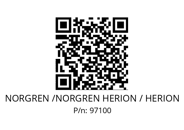   NORGREN /NORGREN HERION / HERION 97100