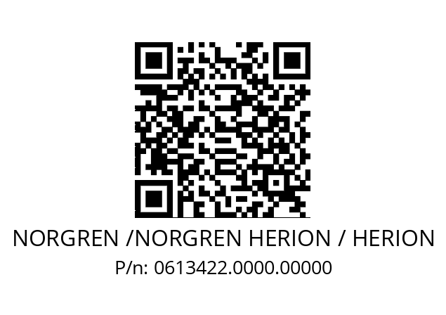   NORGREN /NORGREN HERION / HERION 0613422.0000.00000