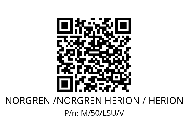 Switch  NORGREN /NORGREN HERION / HERION M/50/LSU/V