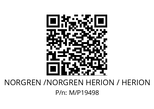 Nut  NORGREN /NORGREN HERION / HERION M/P19498