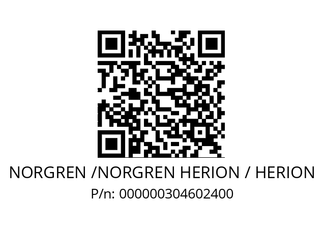   NORGREN /NORGREN HERION / HERION 000000304602400