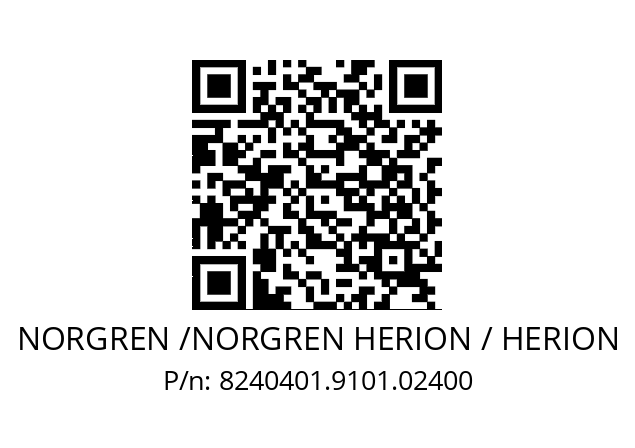   NORGREN /NORGREN HERION / HERION 8240401.9101.02400