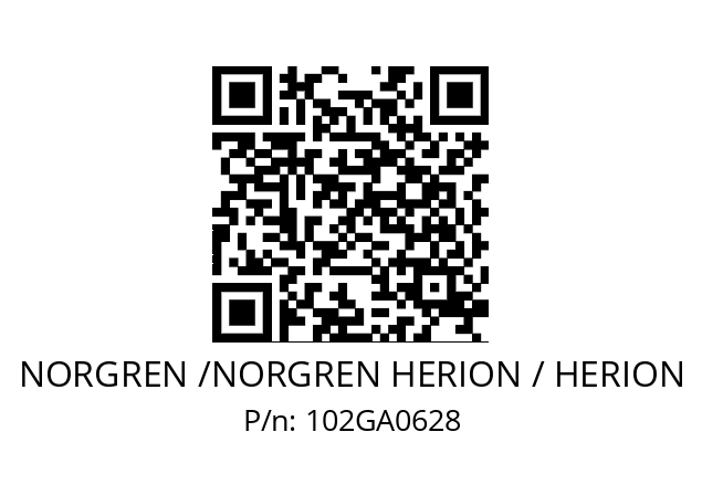   NORGREN /NORGREN HERION / HERION 102GA0628