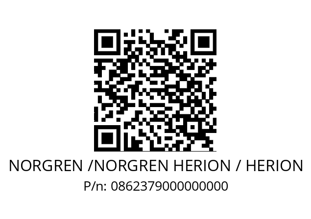   NORGREN /NORGREN HERION / HERION 0862379000000000