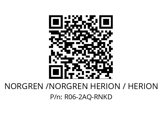 Regulator  NORGREN /NORGREN HERION / HERION R06-2AQ-RNKD