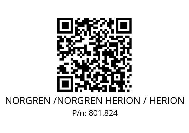   NORGREN /NORGREN HERION / HERION 801.824