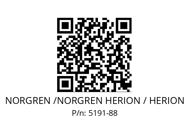   NORGREN /NORGREN HERION / HERION 5191-88