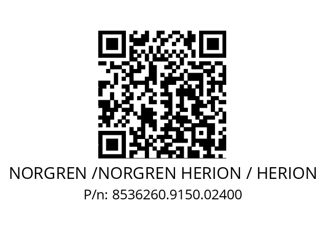   NORGREN /NORGREN HERION / HERION 8536260.9150.02400