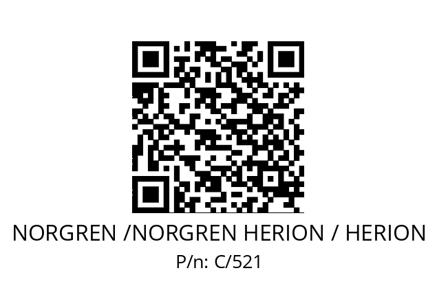   NORGREN /NORGREN HERION / HERION C/521