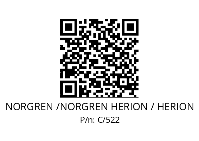   NORGREN /NORGREN HERION / HERION C/522