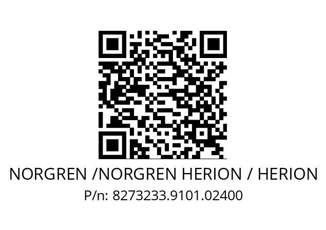   NORGREN /NORGREN HERION / HERION 8273233.9101.02400