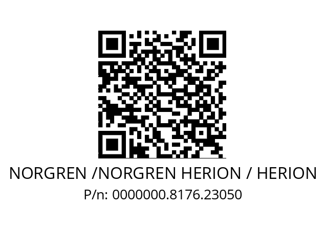   NORGREN /NORGREN HERION / HERION 0000000.8176.23050