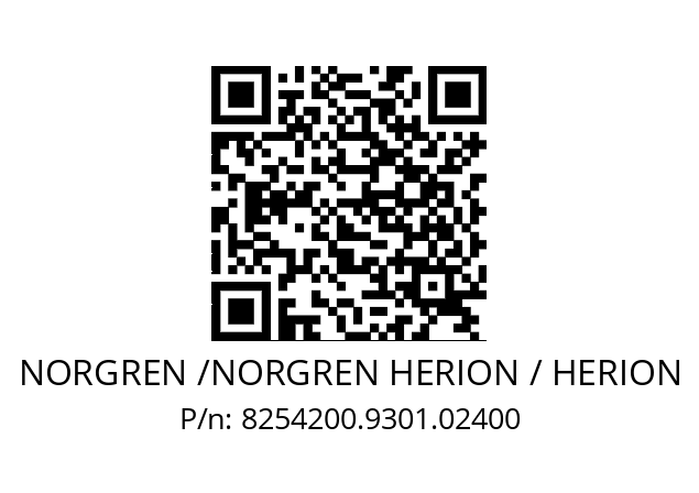   NORGREN /NORGREN HERION / HERION 8254200.9301.02400