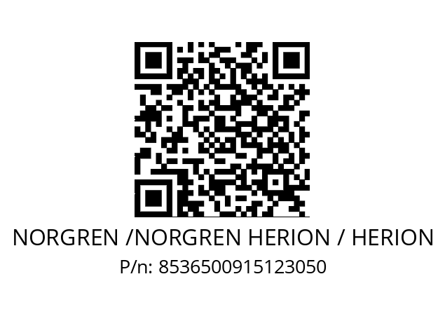   NORGREN /NORGREN HERION / HERION 8536500915123050