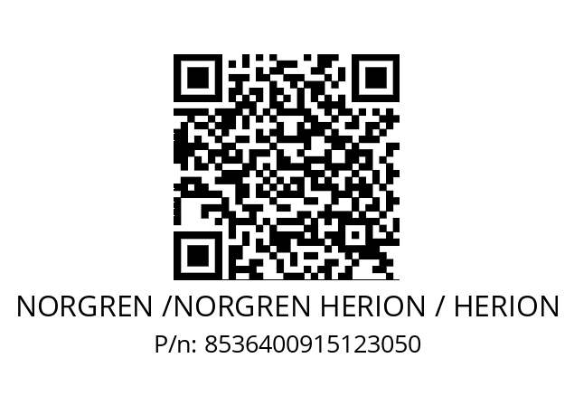   NORGREN /NORGREN HERION / HERION 8536400915123050