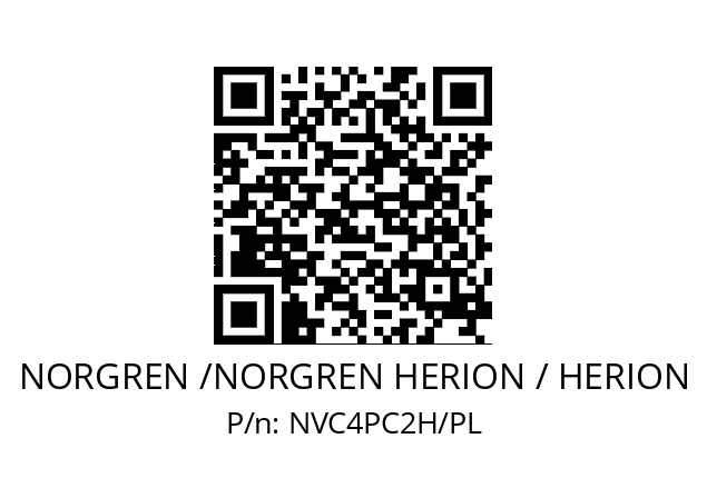 Ball valve  NORGREN /NORGREN HERION / HERION NVC4PC2H/PL