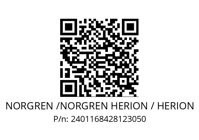   NORGREN /NORGREN HERION / HERION 2401168428123050