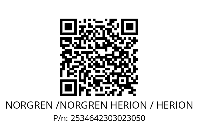   NORGREN /NORGREN HERION / HERION 2534642303023050