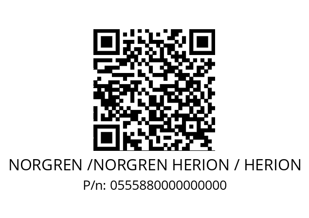   NORGREN /NORGREN HERION / HERION 0555880000000000