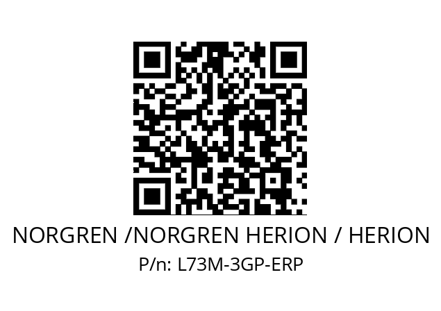 Lubricator  NORGREN /NORGREN HERION / HERION L73M-3GP-ERP