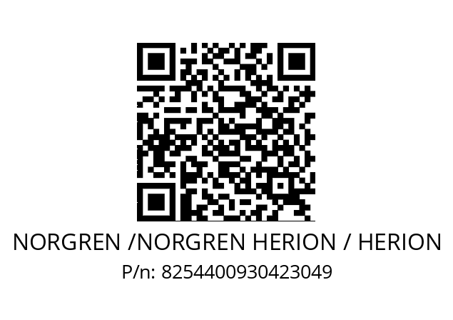   NORGREN /NORGREN HERION / HERION 8254400930423049