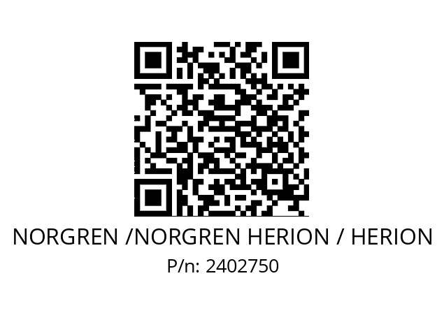   NORGREN /NORGREN HERION / HERION 2402750