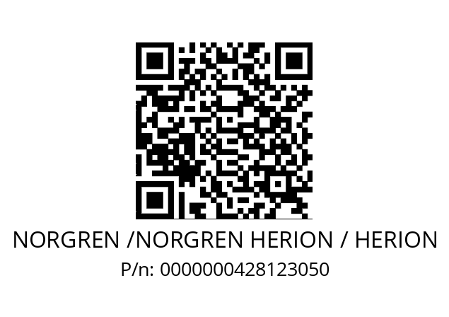   NORGREN /NORGREN HERION / HERION 0000000428123050