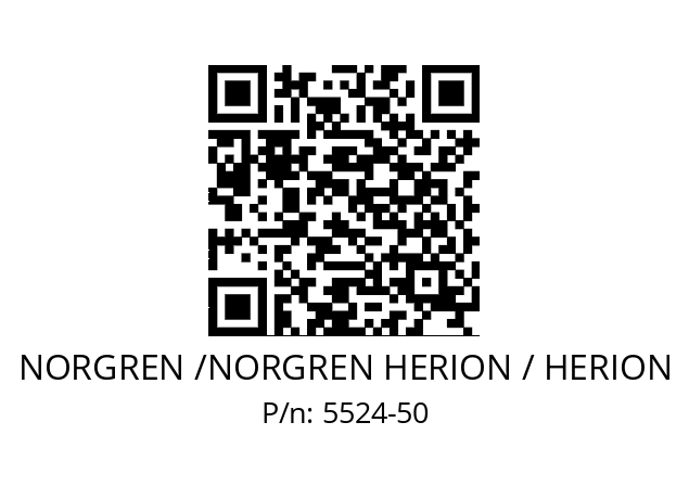   NORGREN /NORGREN HERION / HERION 5524-50