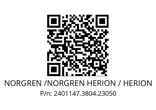   NORGREN /NORGREN HERION / HERION 2401147.3804.23050