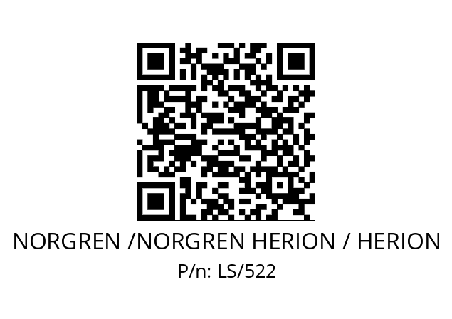   NORGREN /NORGREN HERION / HERION LS/522