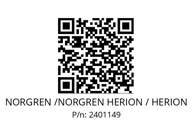   NORGREN /NORGREN HERION / HERION 2401149