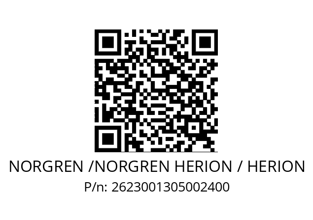   NORGREN /NORGREN HERION / HERION 2623001305002400