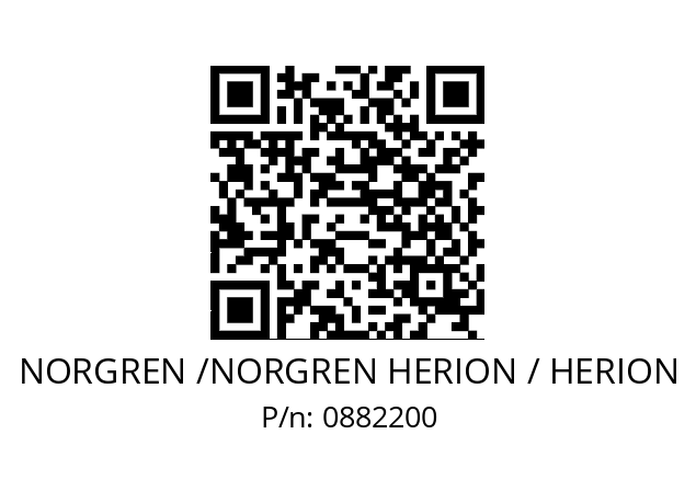   NORGREN /NORGREN HERION / HERION 0882200