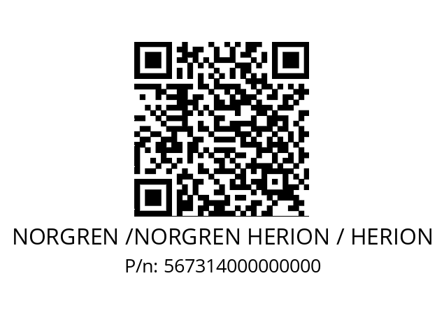   NORGREN /NORGREN HERION / HERION 567314000000000