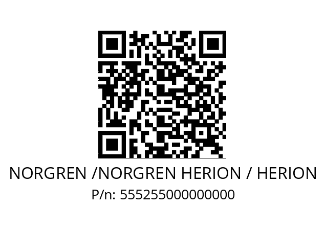   NORGREN /NORGREN HERION / HERION 555255000000000