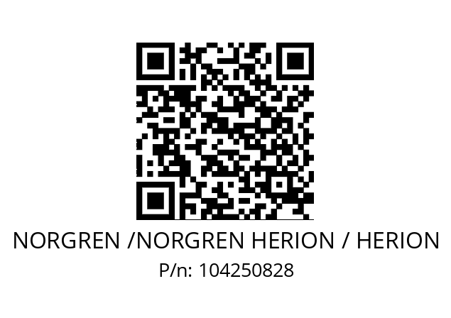   NORGREN /NORGREN HERION / HERION 104250828