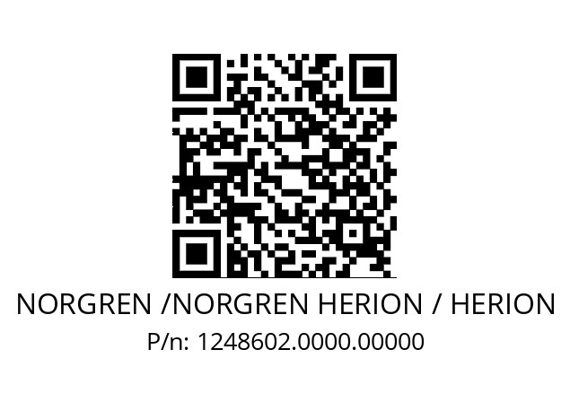   NORGREN /NORGREN HERION / HERION 1248602.0000.00000